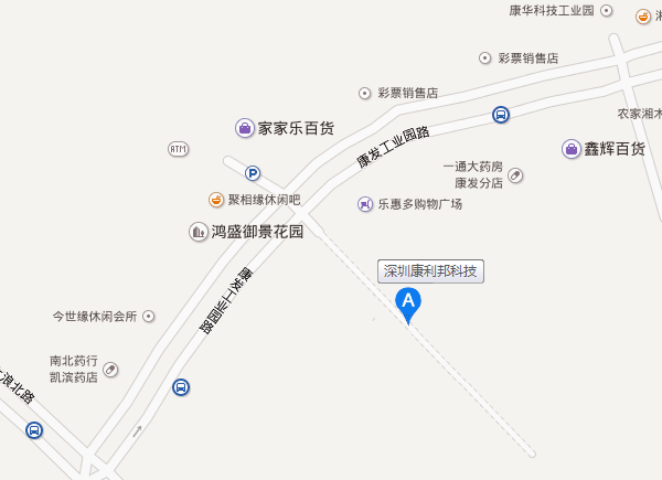 硅胶胶水厂家-康利邦科技地图